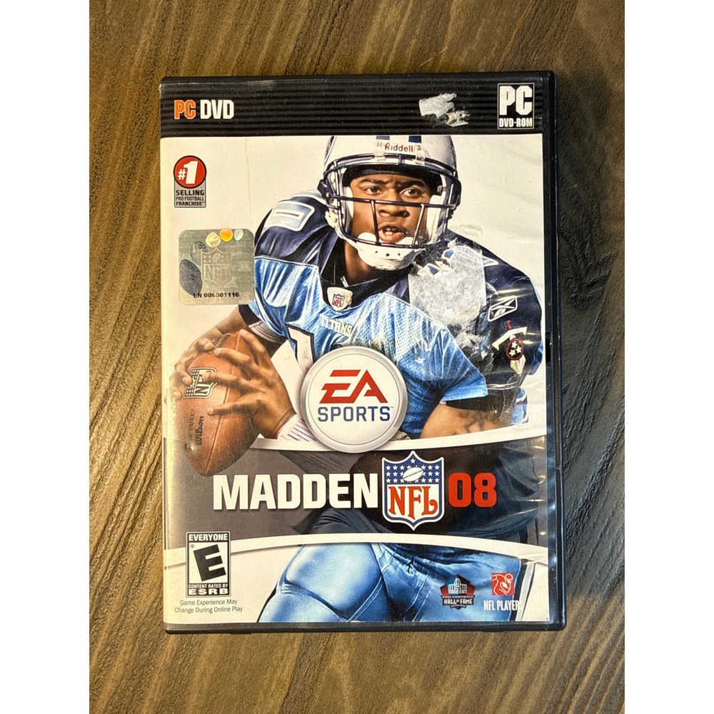 Madden 08 EA Sports NFL PC DVD-ROM Game Complete with Manual Tested